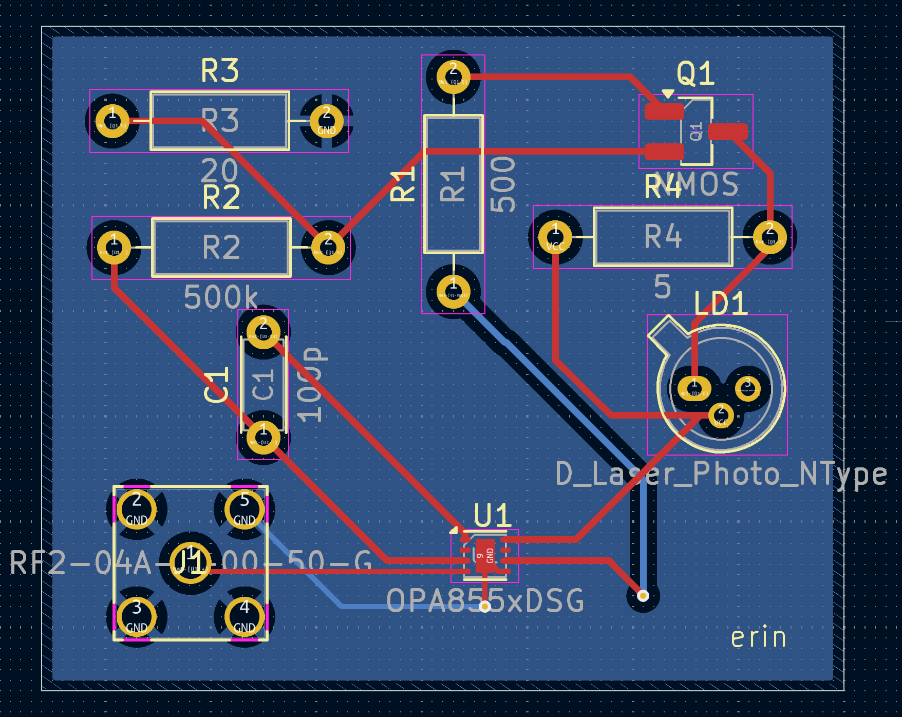 RFSOC lidar pcb